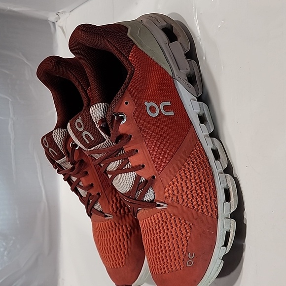 On Cloud Women’s Cloudflyer Running Shoes size 9 FLARE/QUARTZ - Picture 4 of 8